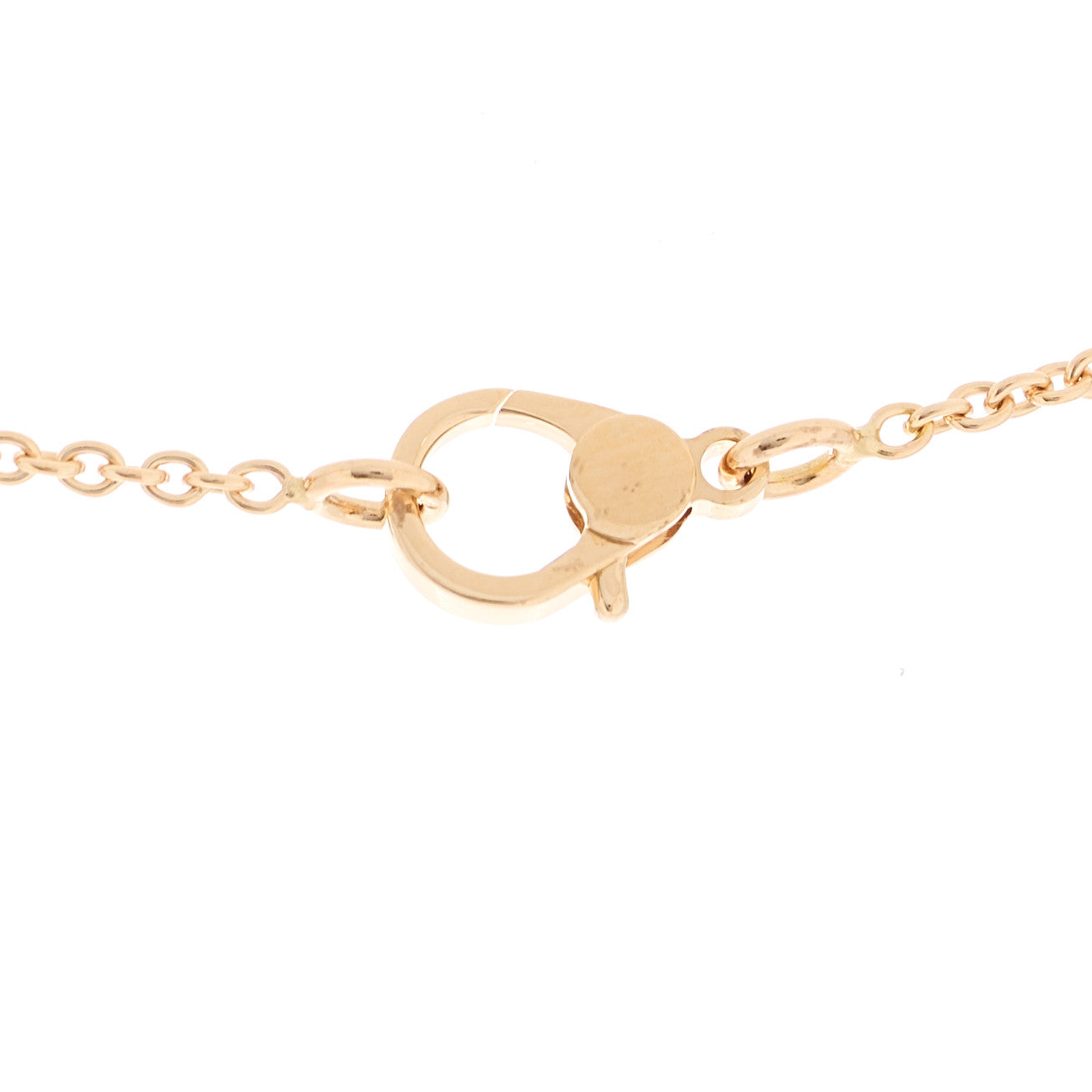 18K Rose Gold Diamond Finesse Pendant Necklace