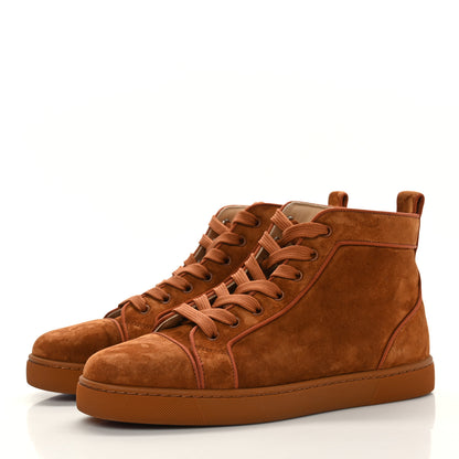 Christian Louboutin Suede Louis Orlato Sneakers 42 Foxy 3 of 9