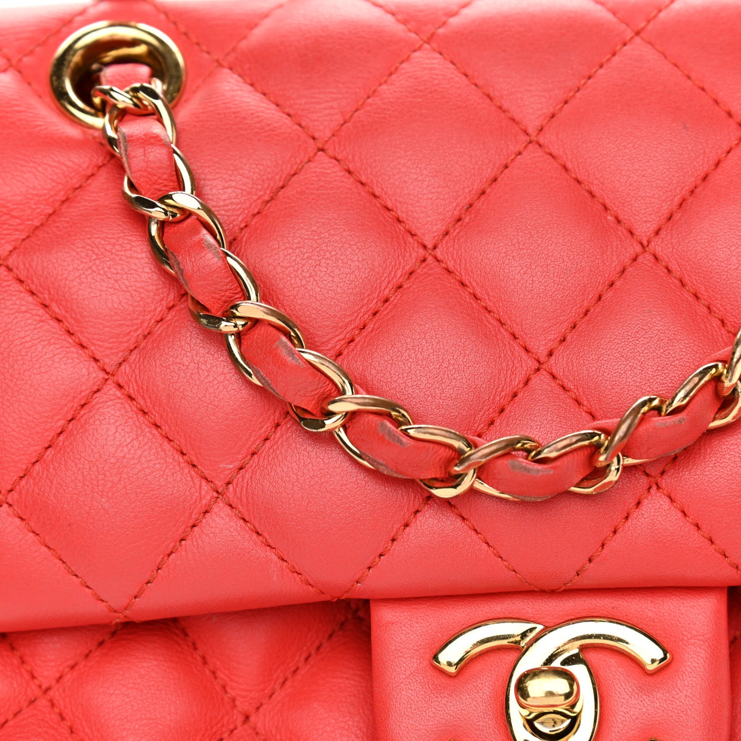 Chanel Calfskin Quilted Small Urban Spirit Backpack Red 15 of 16