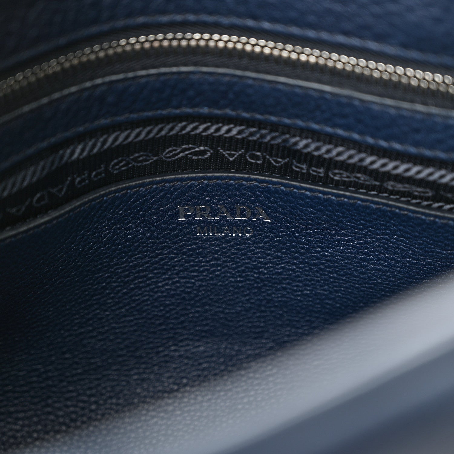 Prada Vitello Daino Bowling Bag Baltico 6 of 9