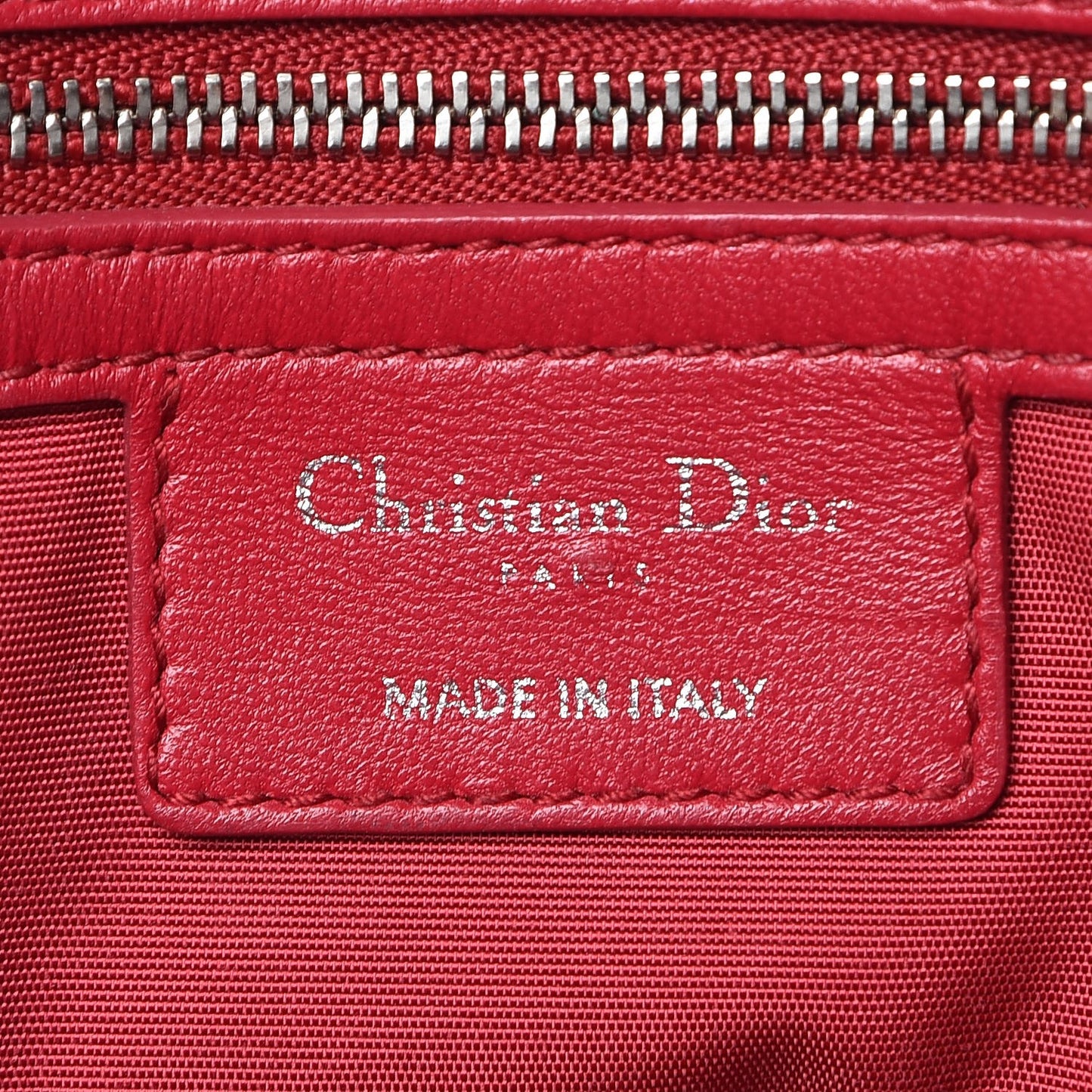 Lambskin Cannage Large Dior Soft Shopping Tote Fuchsia