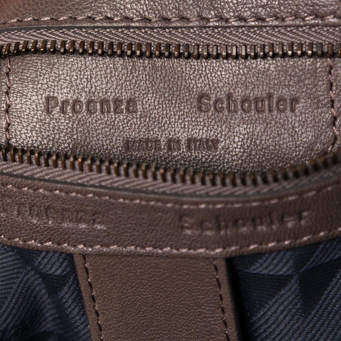 Lambskin Medium PS1 Satchel Smoke