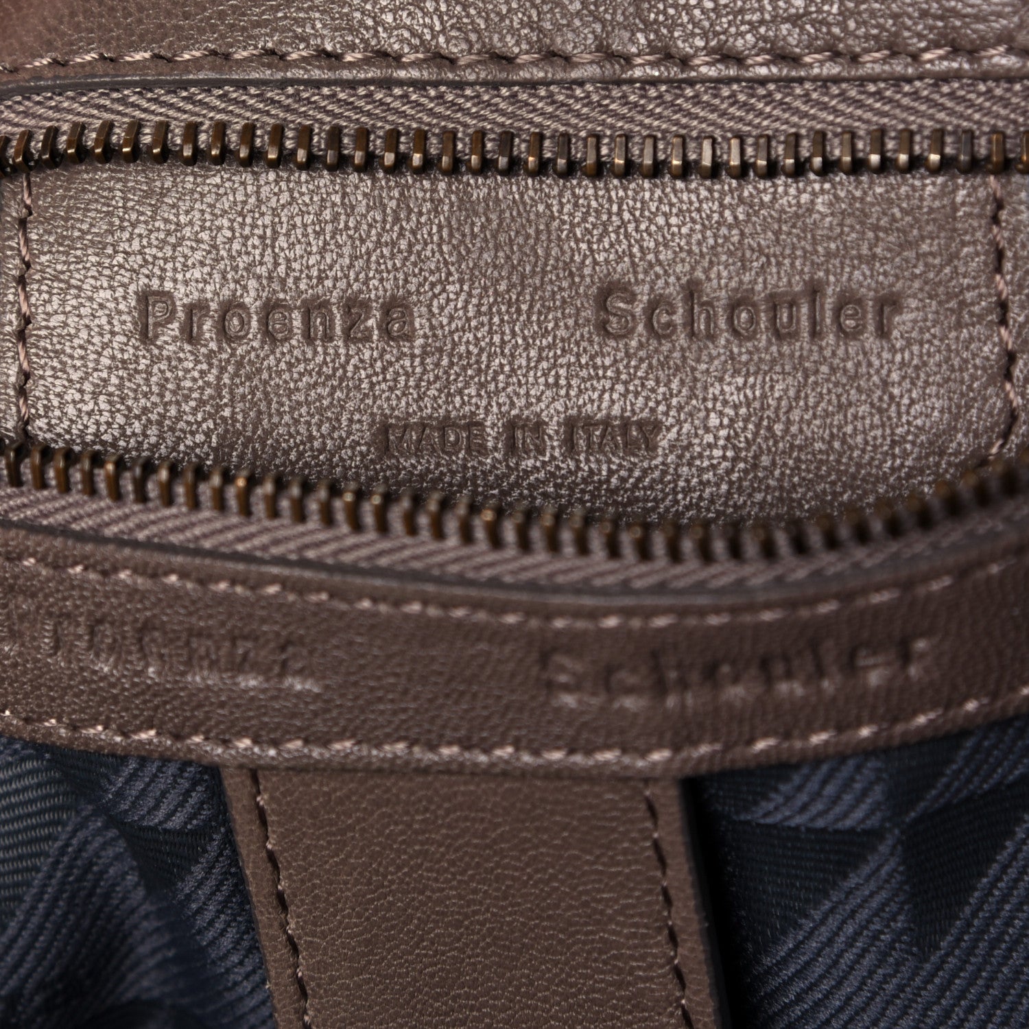 Proenza Schouler Lambskin Medium PS1 Satchel Smoke 6 of 17