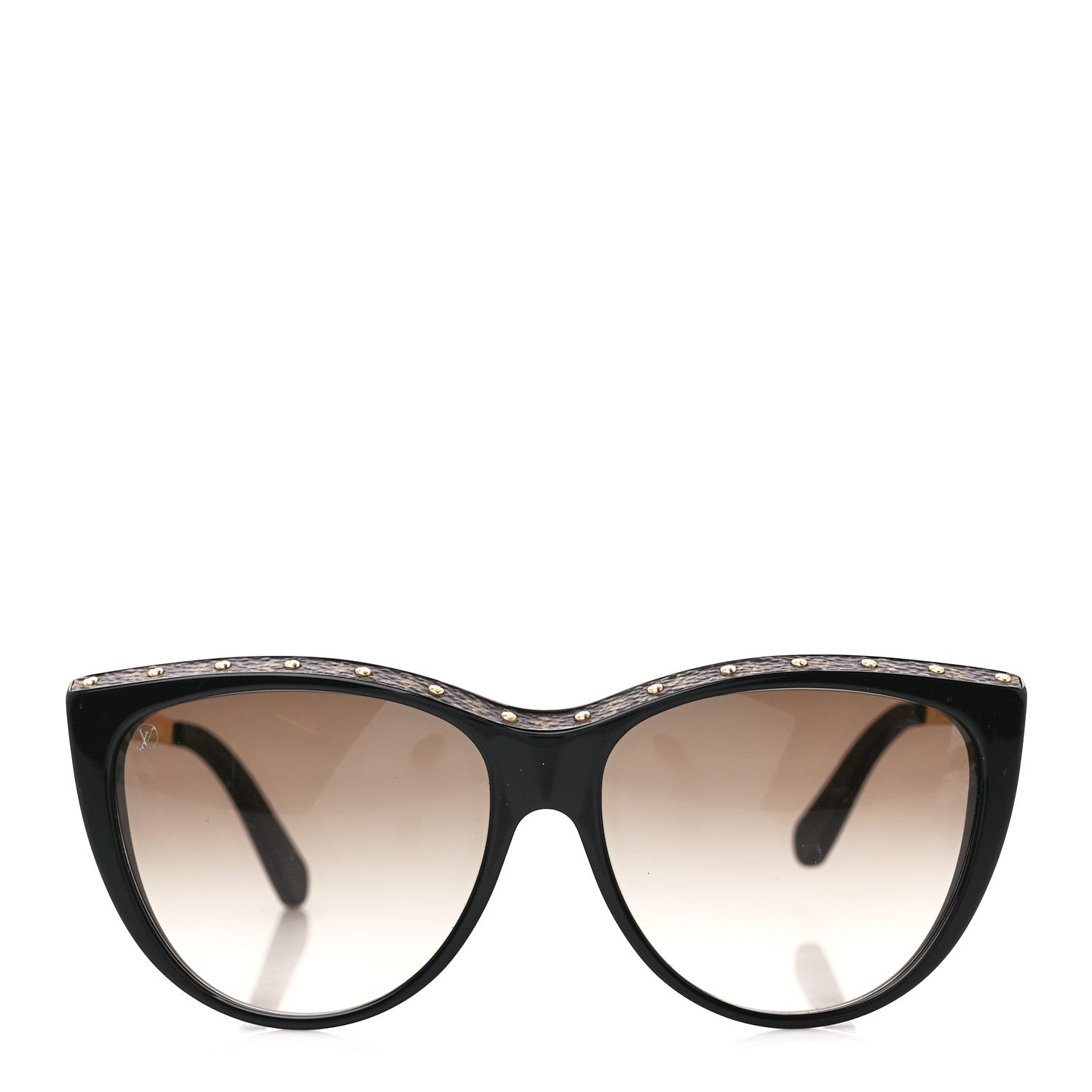 Louis Vuitton Acetate Monogram La Boum Sunglasses Z1147E Black 2 of 8