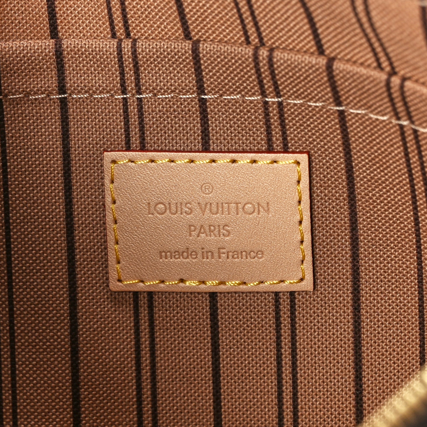Louis Vuitton Monogram Neverfull MM GM Pochette 6 of 10