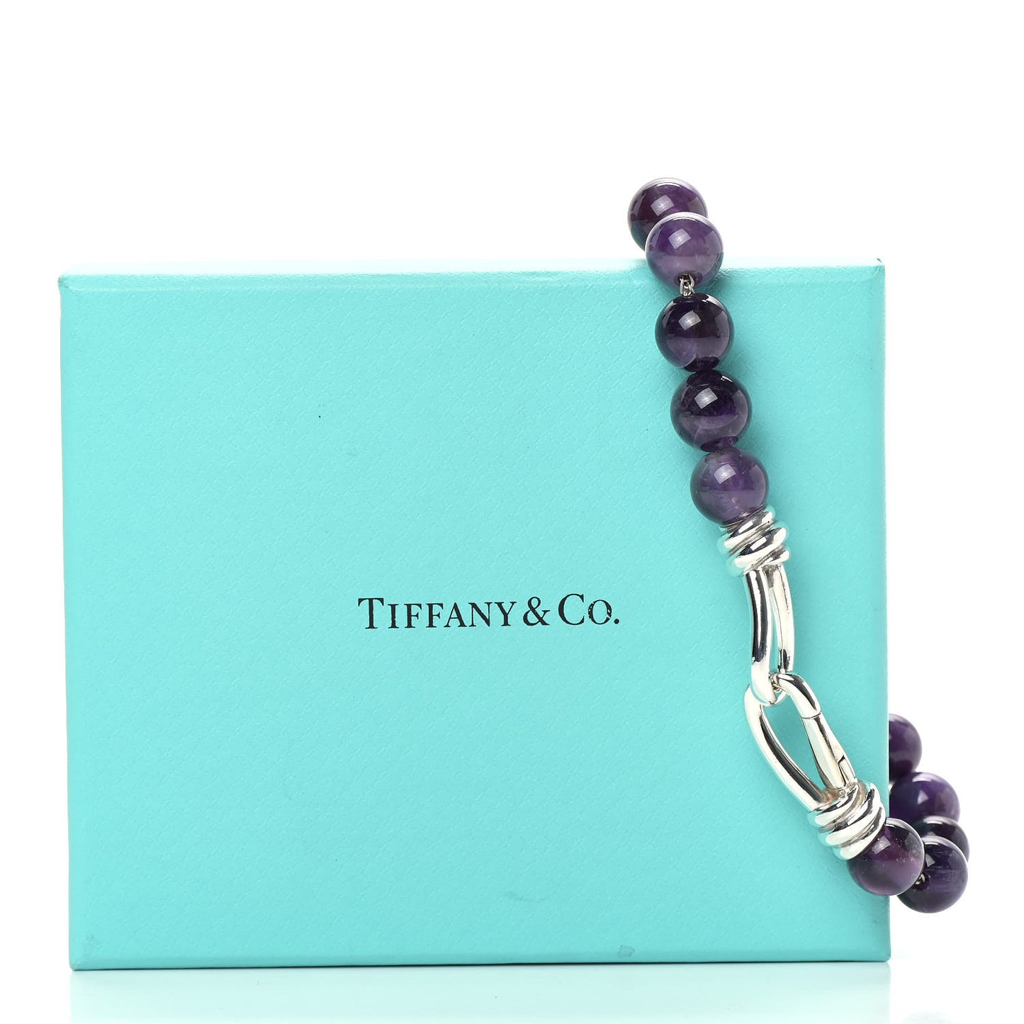 Sterling Silver Amethyst Paloma Picasso Knot Bead Bracelet