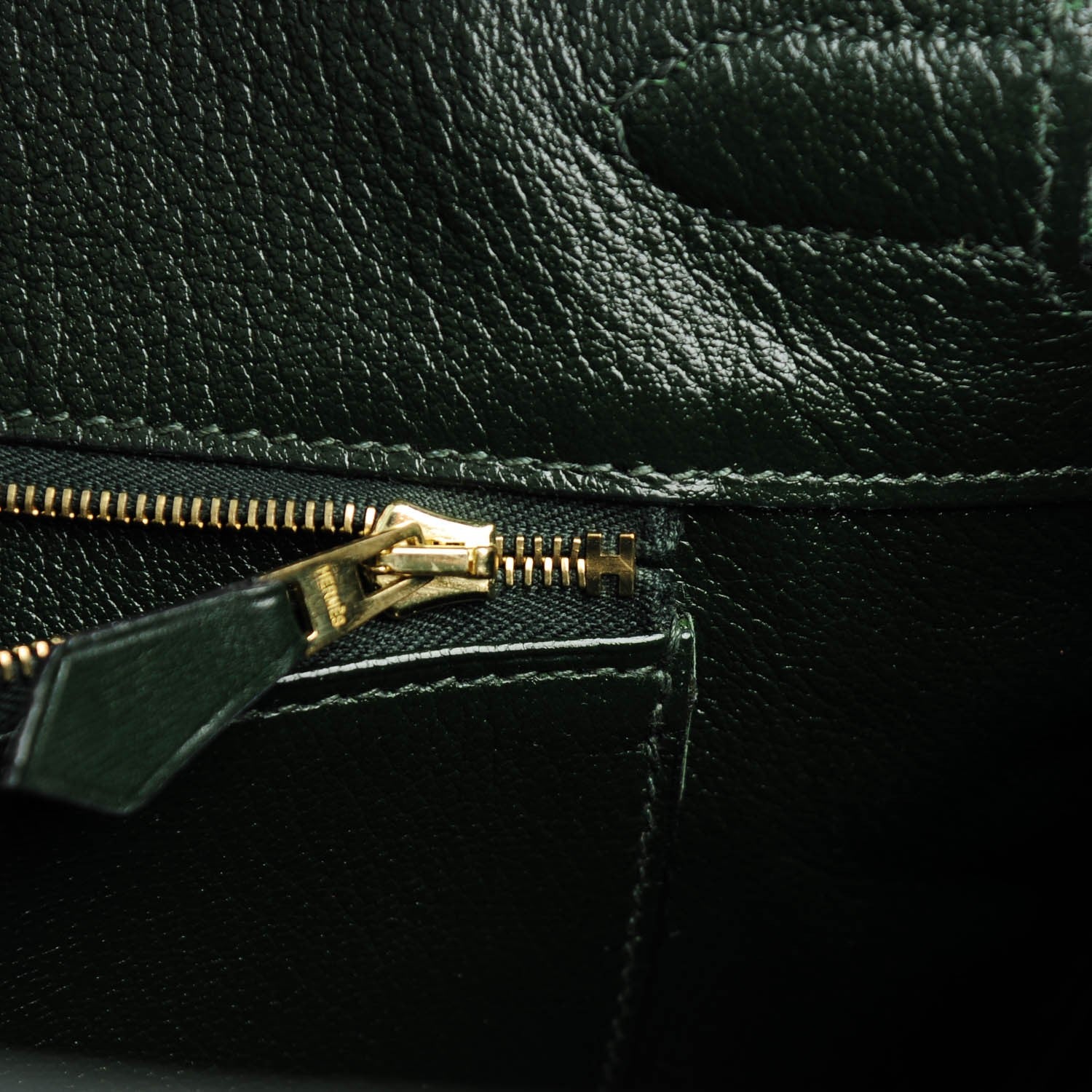 Hermes Box Vibrato Birkin 35 Vert Fonce 6 of 22