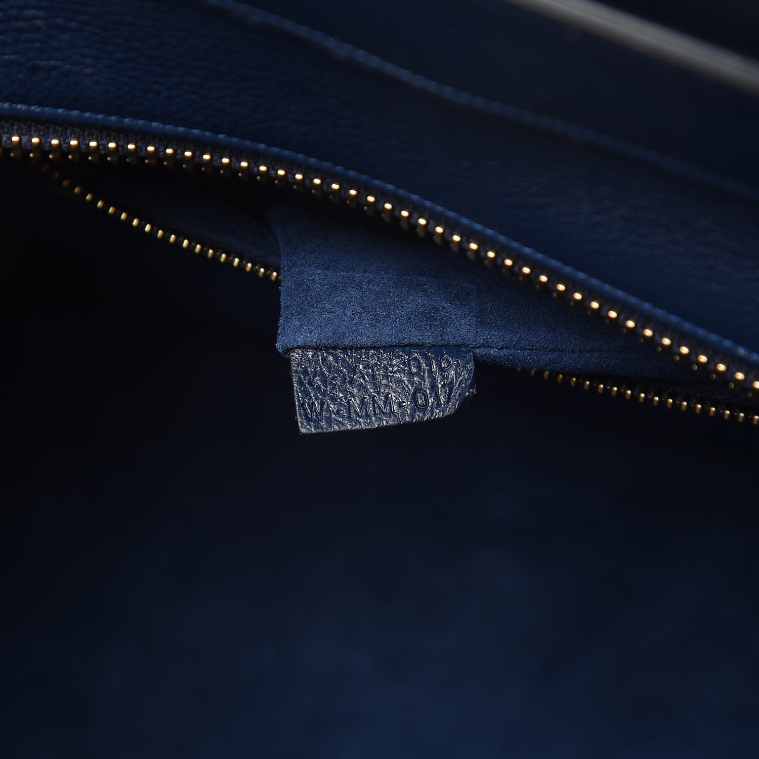 Celine Drummed Calfskin Mini Luggage Orage 7 of 11
