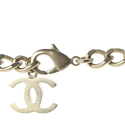 Chanel Pearl CC Double Strand Necklace Gold White 6 of 10