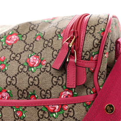 Gucci GG Supreme Monogram Rose Bud Diaper Bag Pink 17 of 22