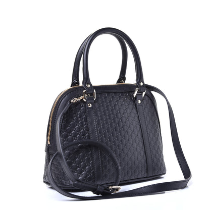 Gucci Metallic Microguccissima Mini Dome Bag Blue 3 of 9