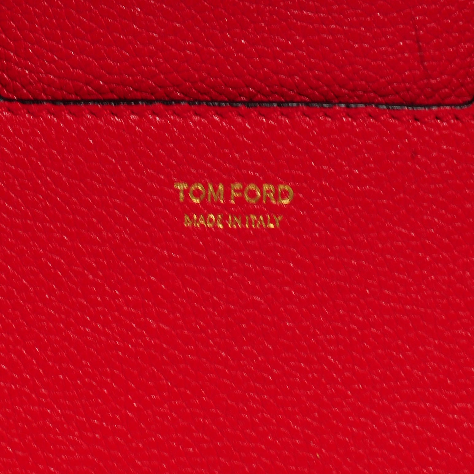 Tom Ford Calfskin Jennifer Mini Crossbody Bag Red Flame 6 of 7