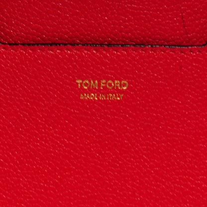 Tom Ford Calfskin Jennifer Mini Crossbody Bag Red Flame 6 of 7