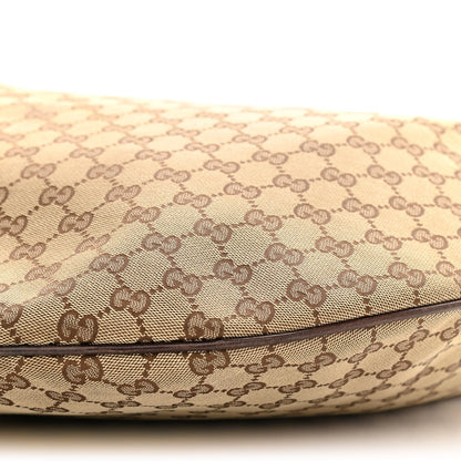 Gucci Monogram Large Wave Hobo Dark Brown 10 of 13