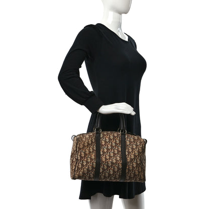 Christian Dior Monogram Boston Brown 2 of 12