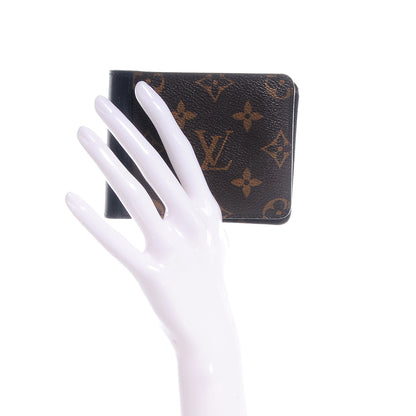 Louis Vuitton Monogram Macassar Gaspar Wallet 2 of 7