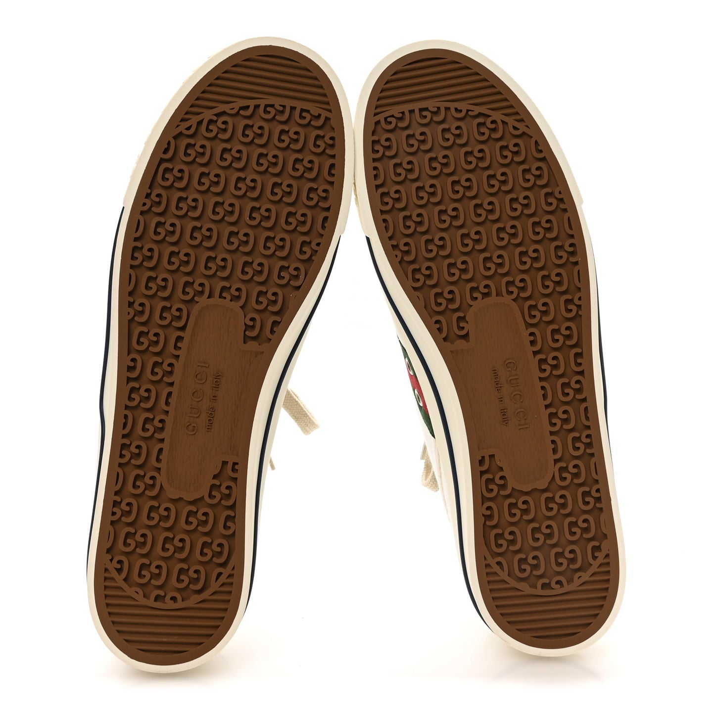 Jacquard Mini GG Monogram Web Womens 1977 Tennis Sneakers 41 White