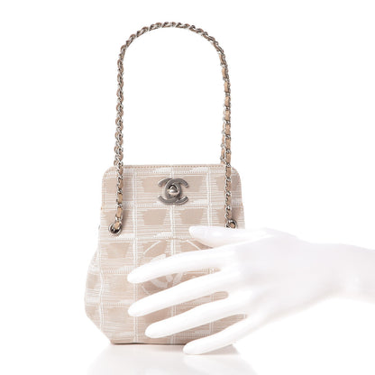 Chanel Nylon Travel CC Mini Bag Light Beige 3 of 10