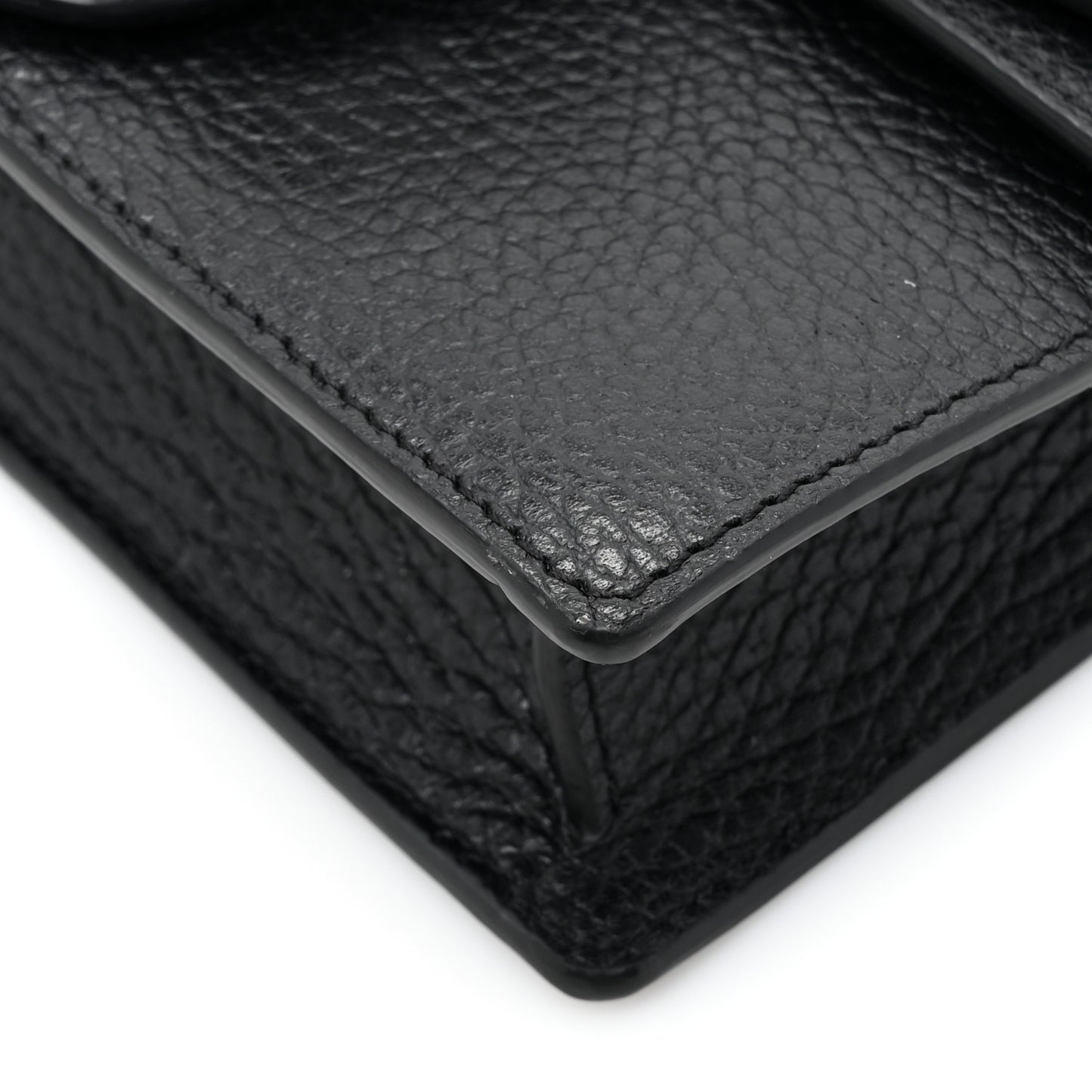 Calfskin Super Mini Dionysus Shoulder Bag Black