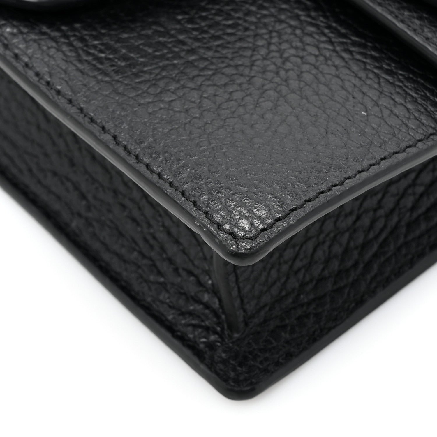 Gucci Calfskin Super Mini Dionysus Shoulder Bag Black 10 of 12