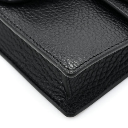 Gucci Calfskin Super Mini Dionysus Shoulder Bag Black 10 of 12