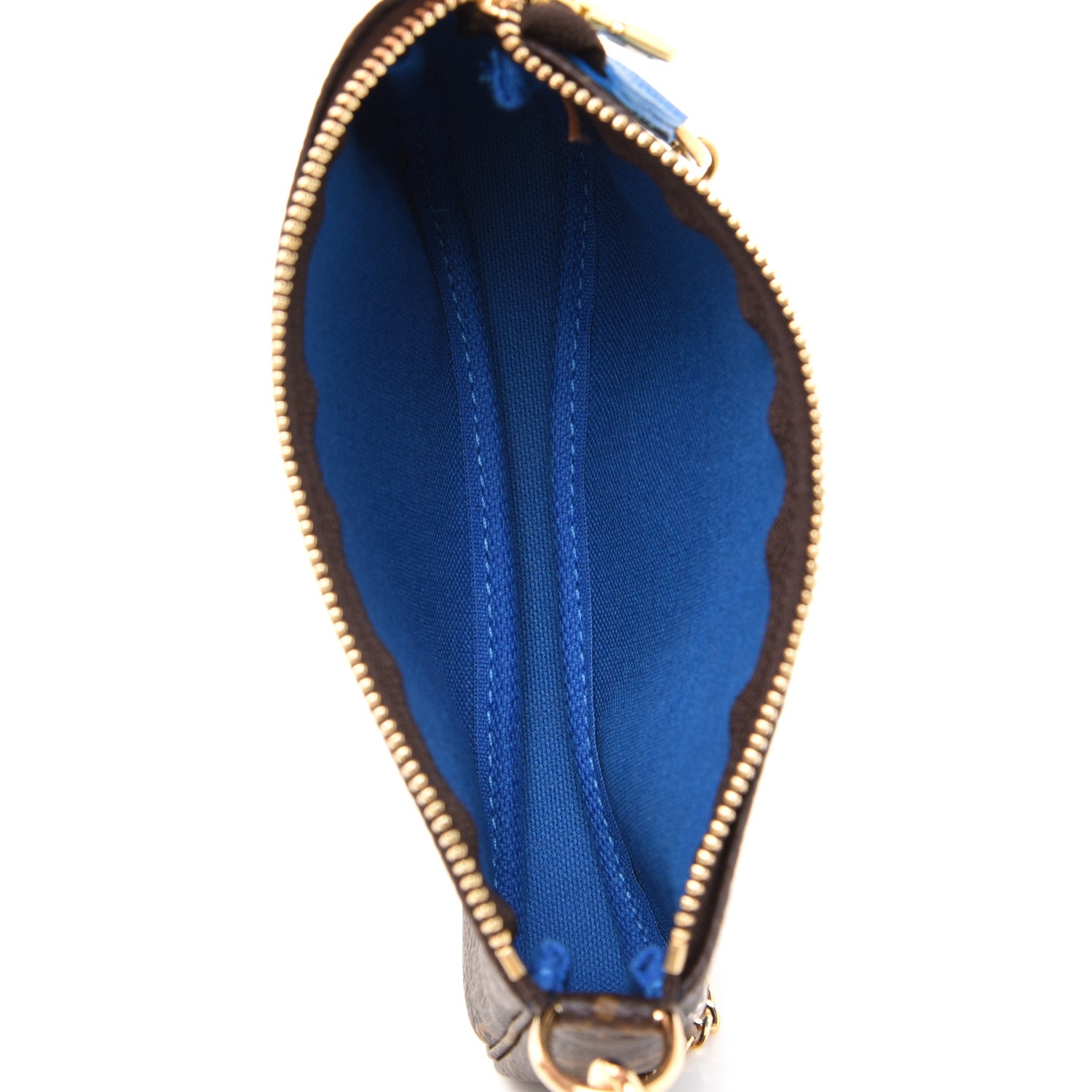Louis Vuitton Monogram 2019 Christmas Animation Mini Venice Pochette Accessories Blue 5 of 8