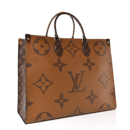 Louis Vuitton Reverse Monogram Giant Onthego GM 7 of 13