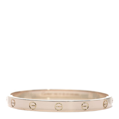 Cartier 18K Pink Gold LOVE Bracelet 17 1 of 5