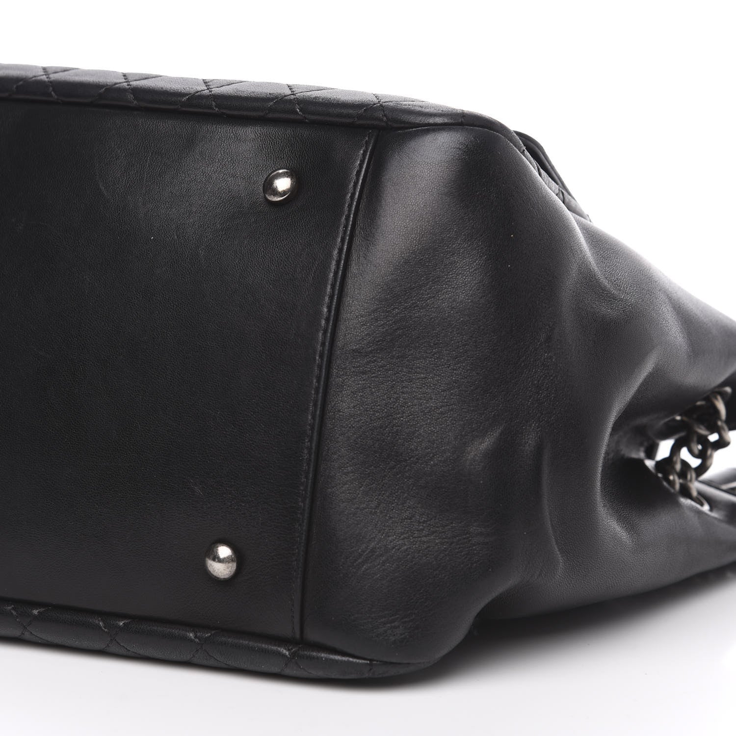 Chanel Lambskin Quilted Accordion Boy Flap Black 10 of 15