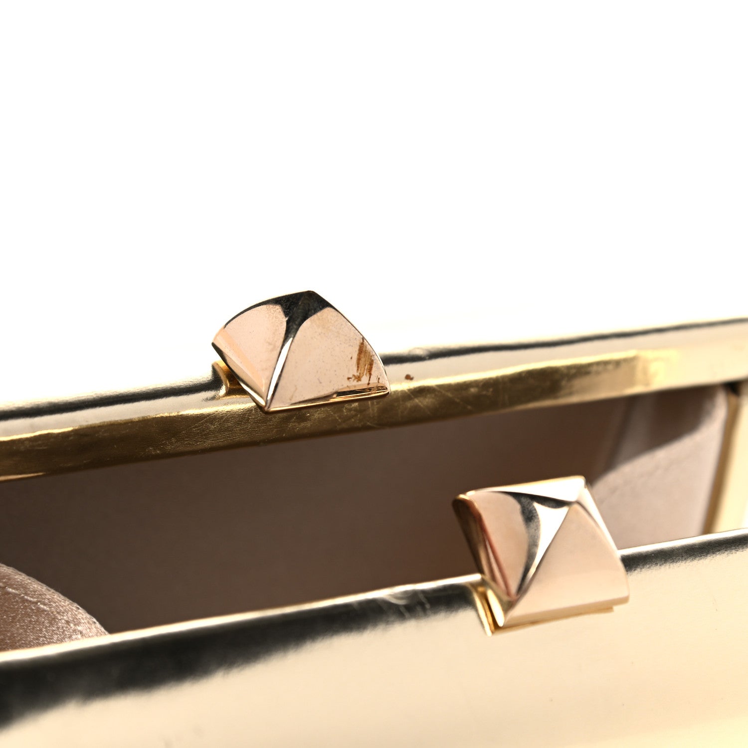 Jimmy Choo Mini Tube Clutch Gold 15 of 16