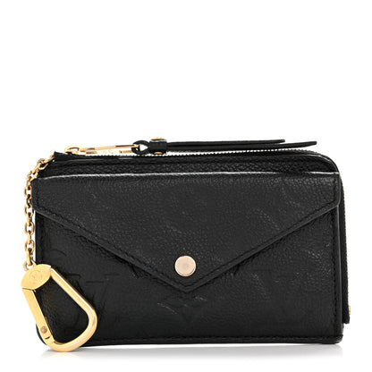 Louis Vuitton Empreinte Recto Verso Card Holder Black 1 of 10