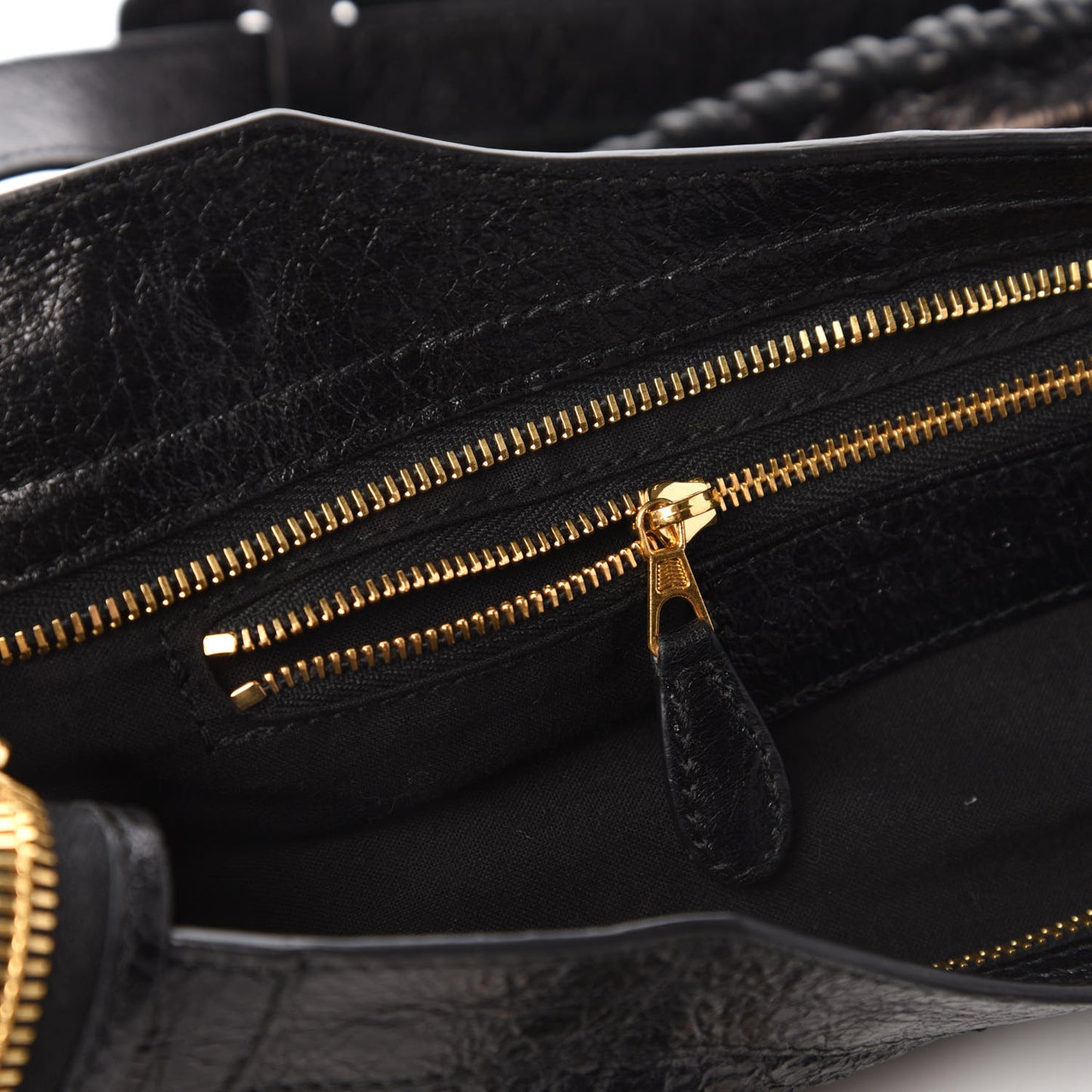Agneau Giant 12 Gold Hardware City Black