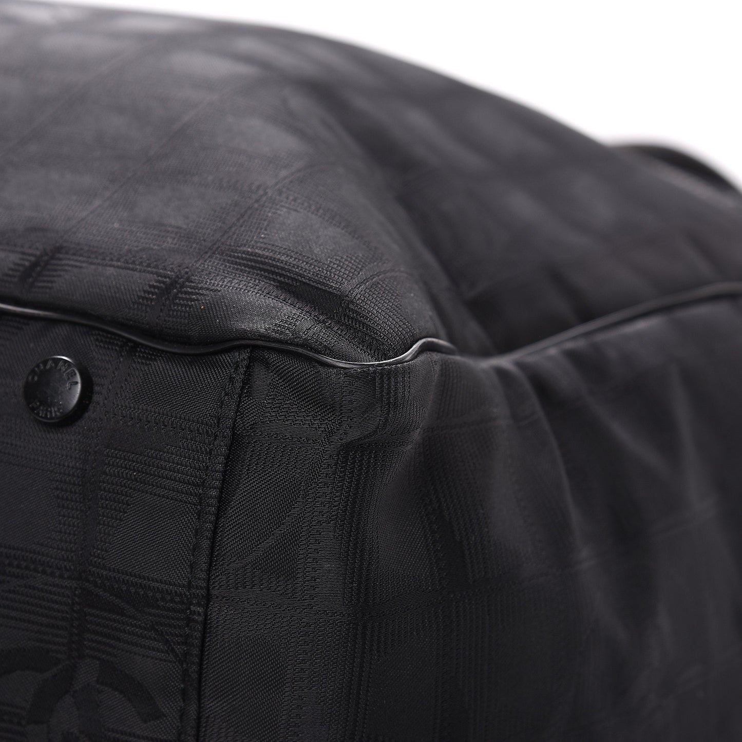 Nylon Travel Tote Black