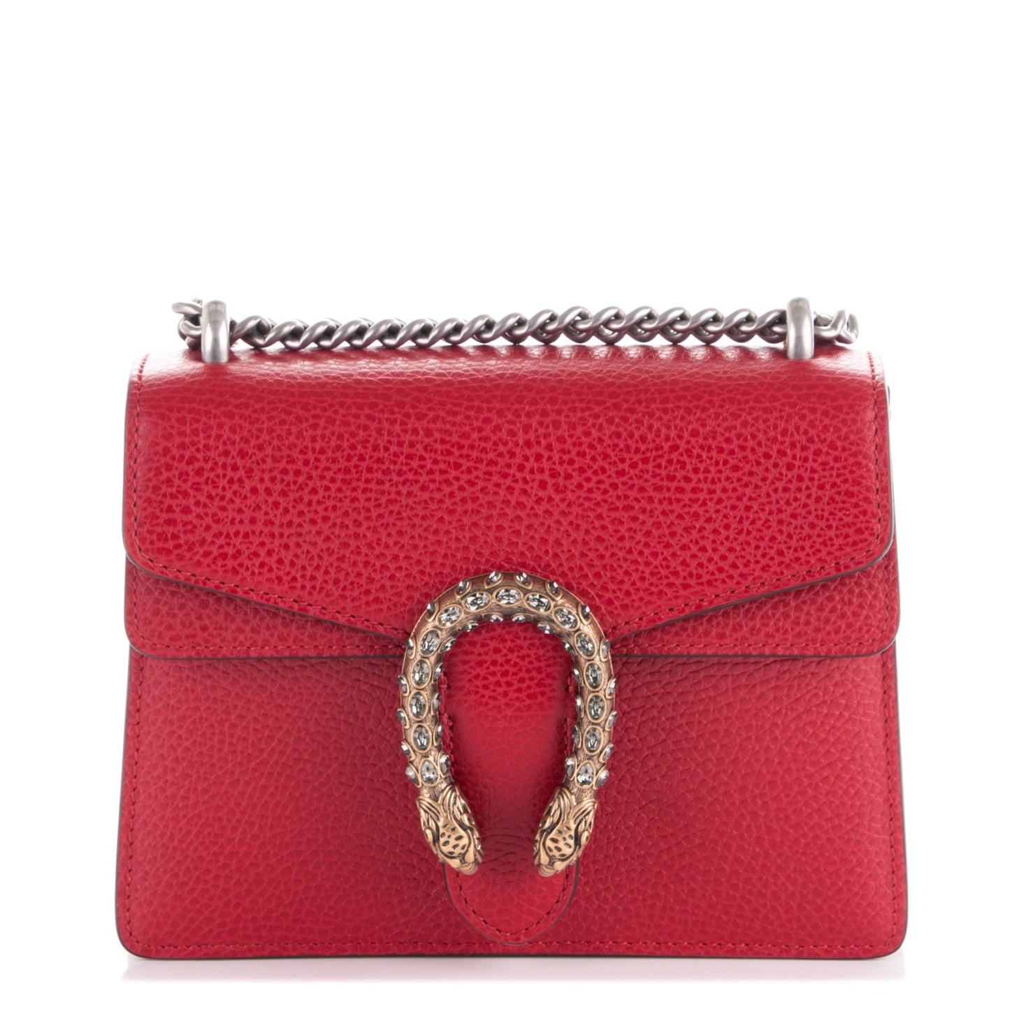 Calfskin Mini Dionysus Shoulder Bag Hibiscus Red