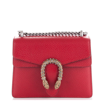Gucci Calfskin Mini Dionysus Shoulder Bag Hibiscus Red 1 of 7
