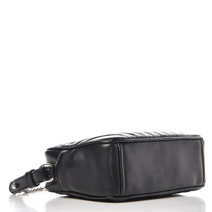 Prada Soft Calfskin Diagramme Crossbody Bag Black 9 of 11