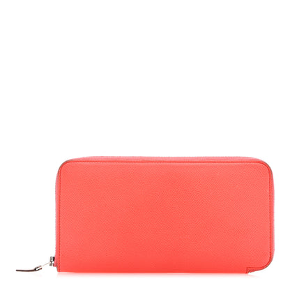 Hermes Epsom Silk'In Wallet Rose Jaipur 1 of 12