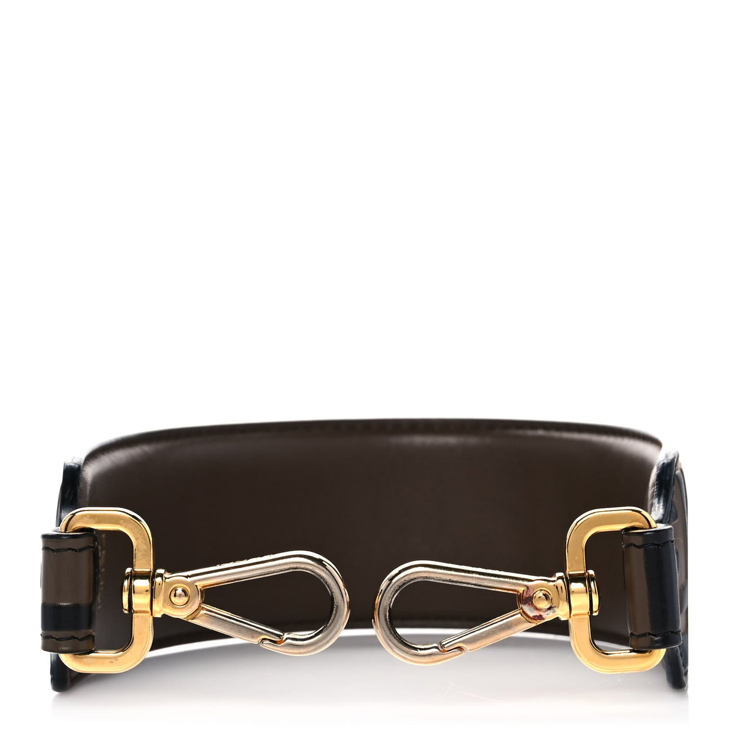 Calfskin FF 1974 Embossed Mini Strap You Maya Black
