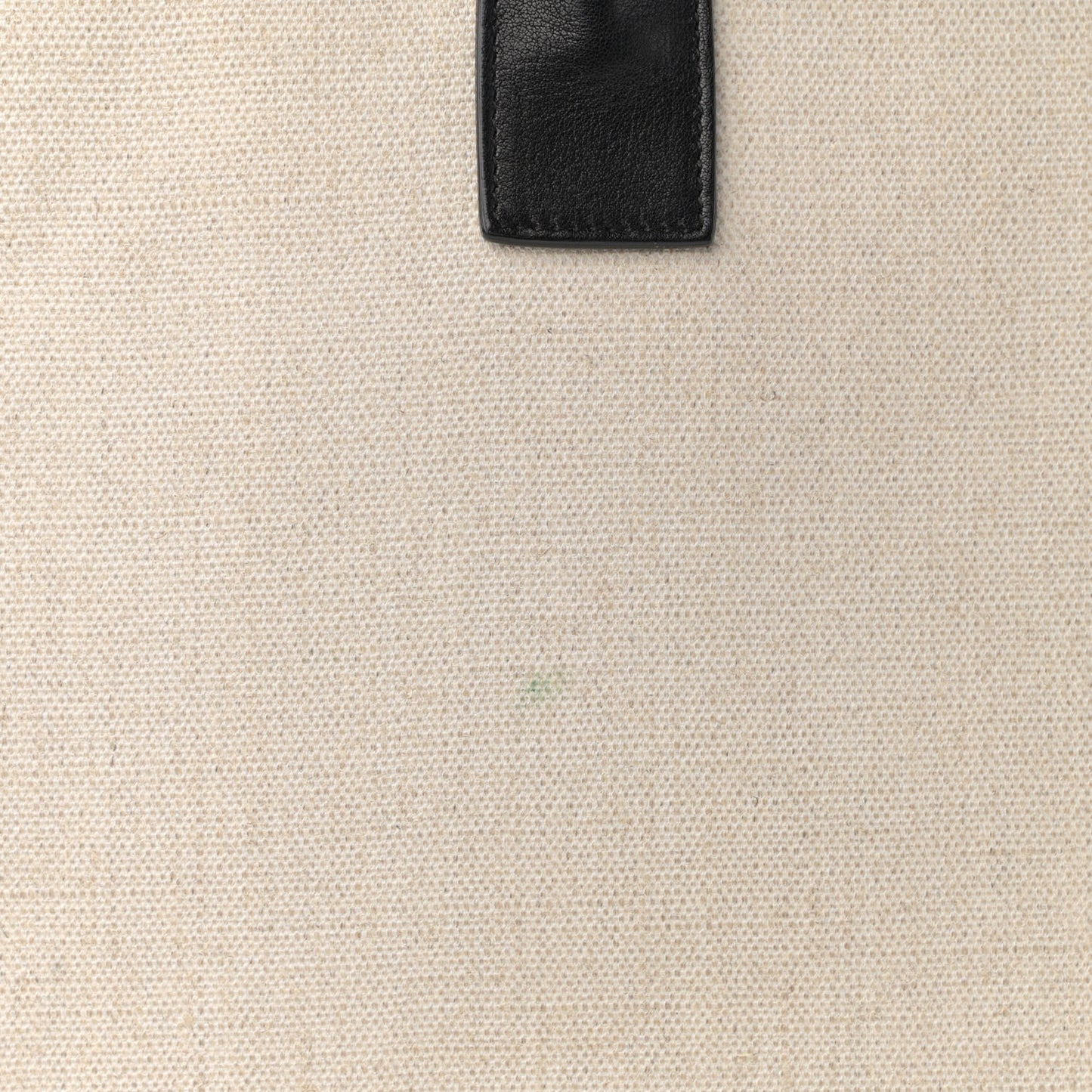 Linen Calfskin Rive Gauche Tote Optic White