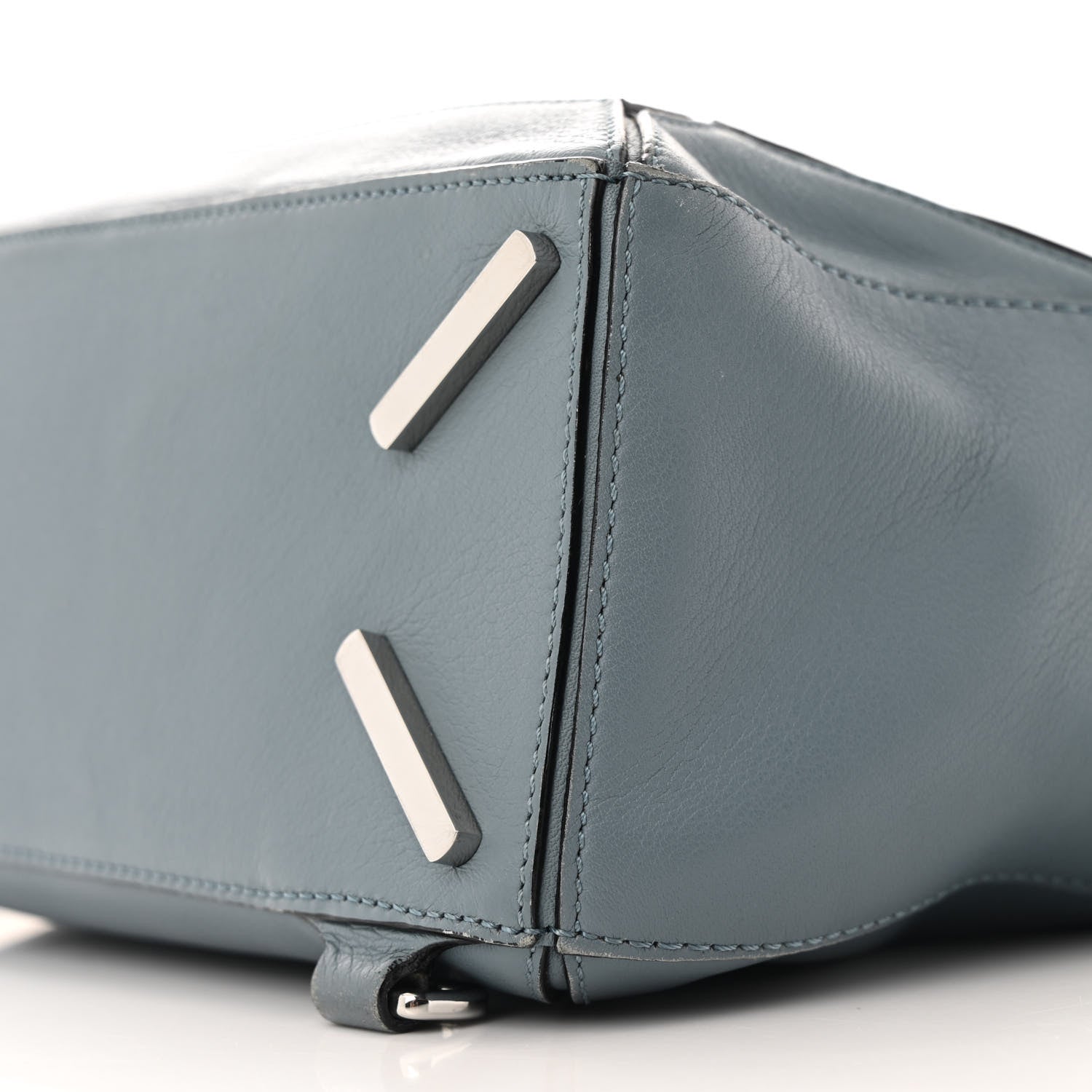 Loewe Calfskin Small Puzzle Bag Stone Blue 9 of 13