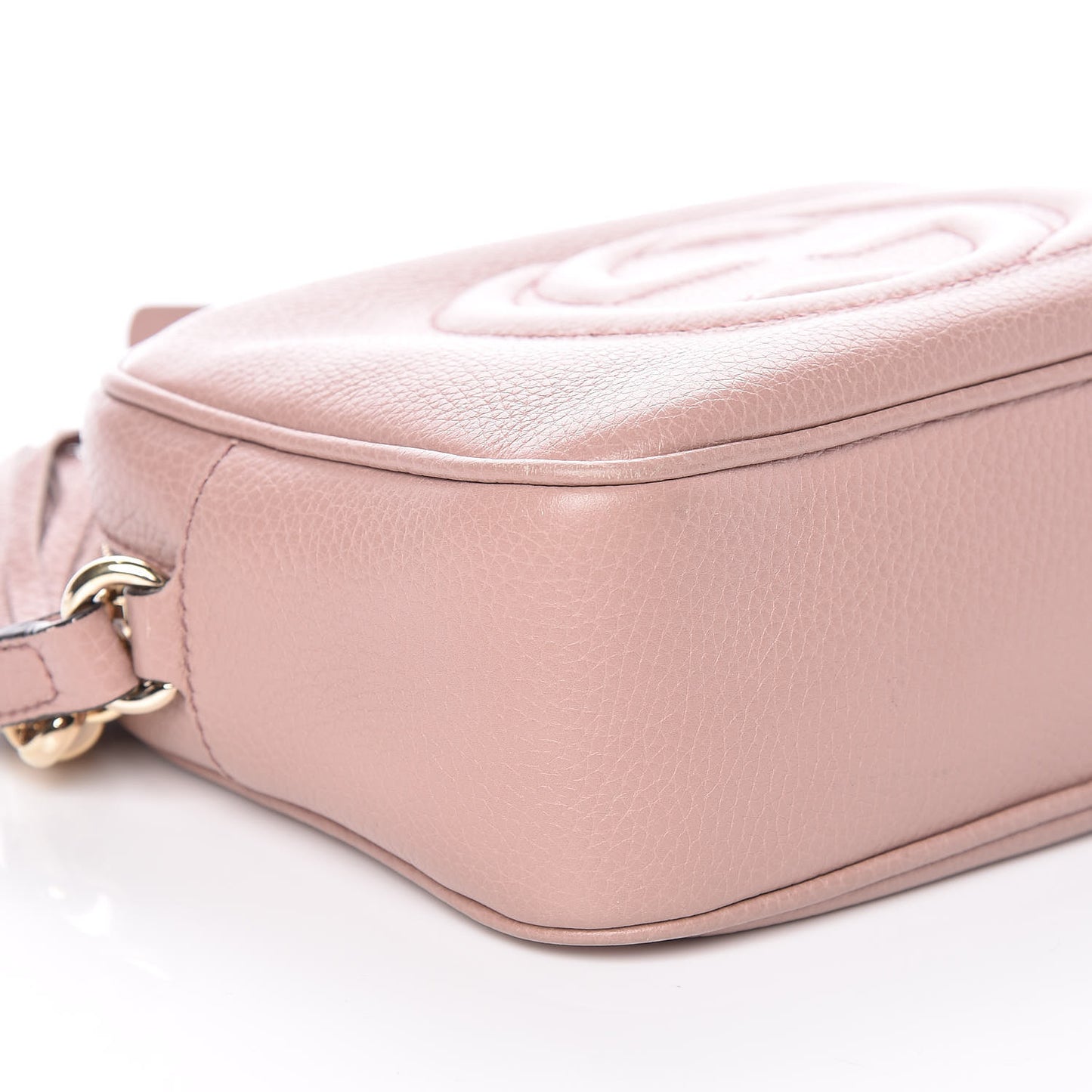Cellarius Calfskin Small Soho Disco Bag Dark Cipria