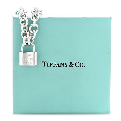 Tiffany Sterling Silver 1837 Lock Charm Bracelet 6 of 6