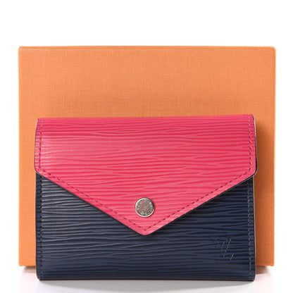 Louis Vuitton Epi Victorine Wallet Indigo Hot Pink 10 of 10