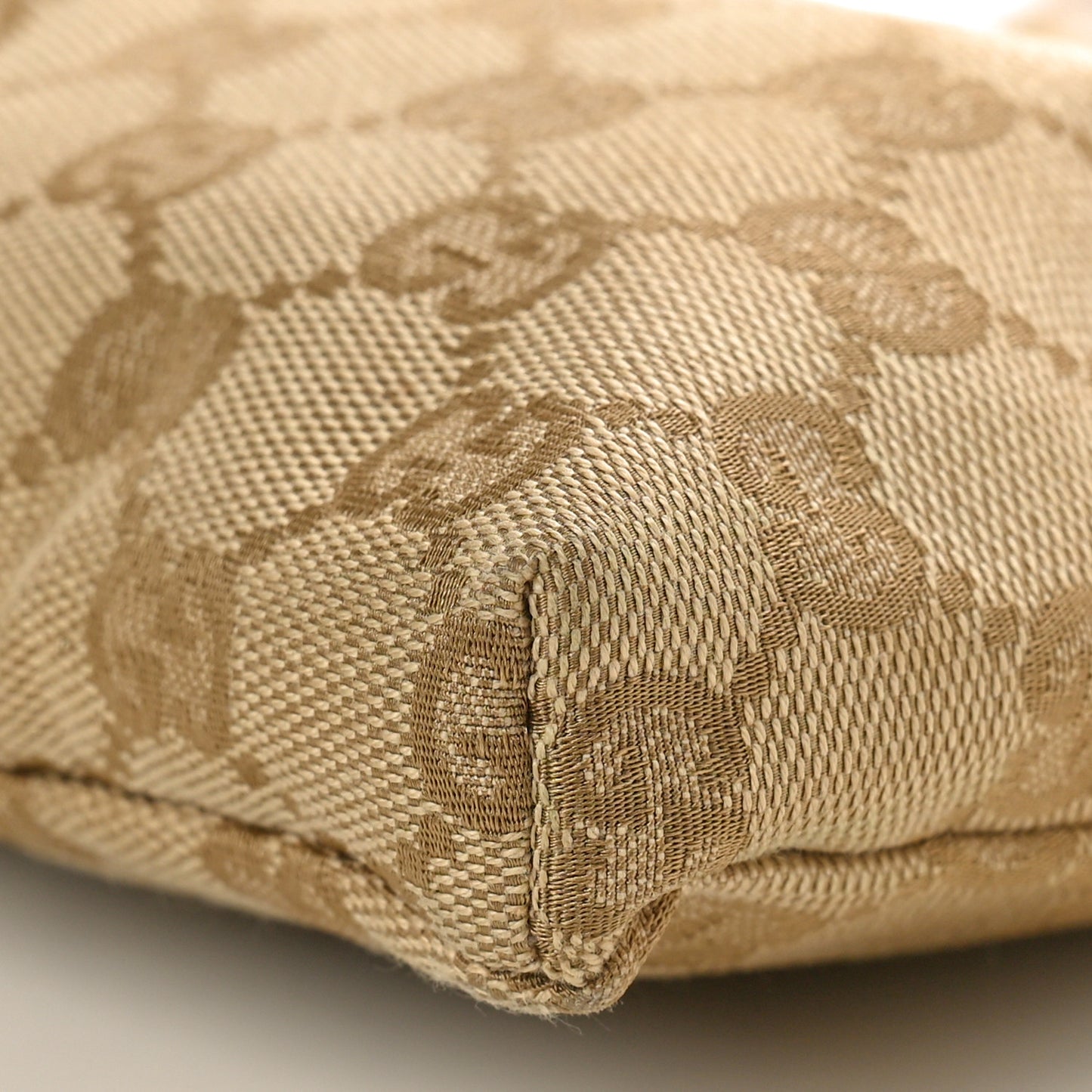 GG Monogram Web Double Pocket Belt Bag Pink