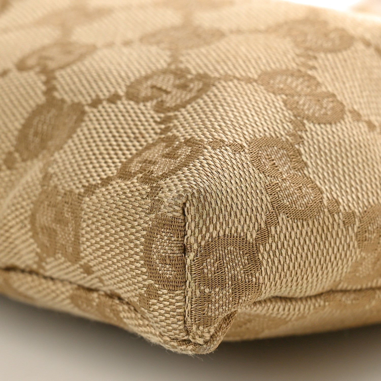 Gucci GG Monogram Web Double Pocket Belt Bag Pink 11 of 11