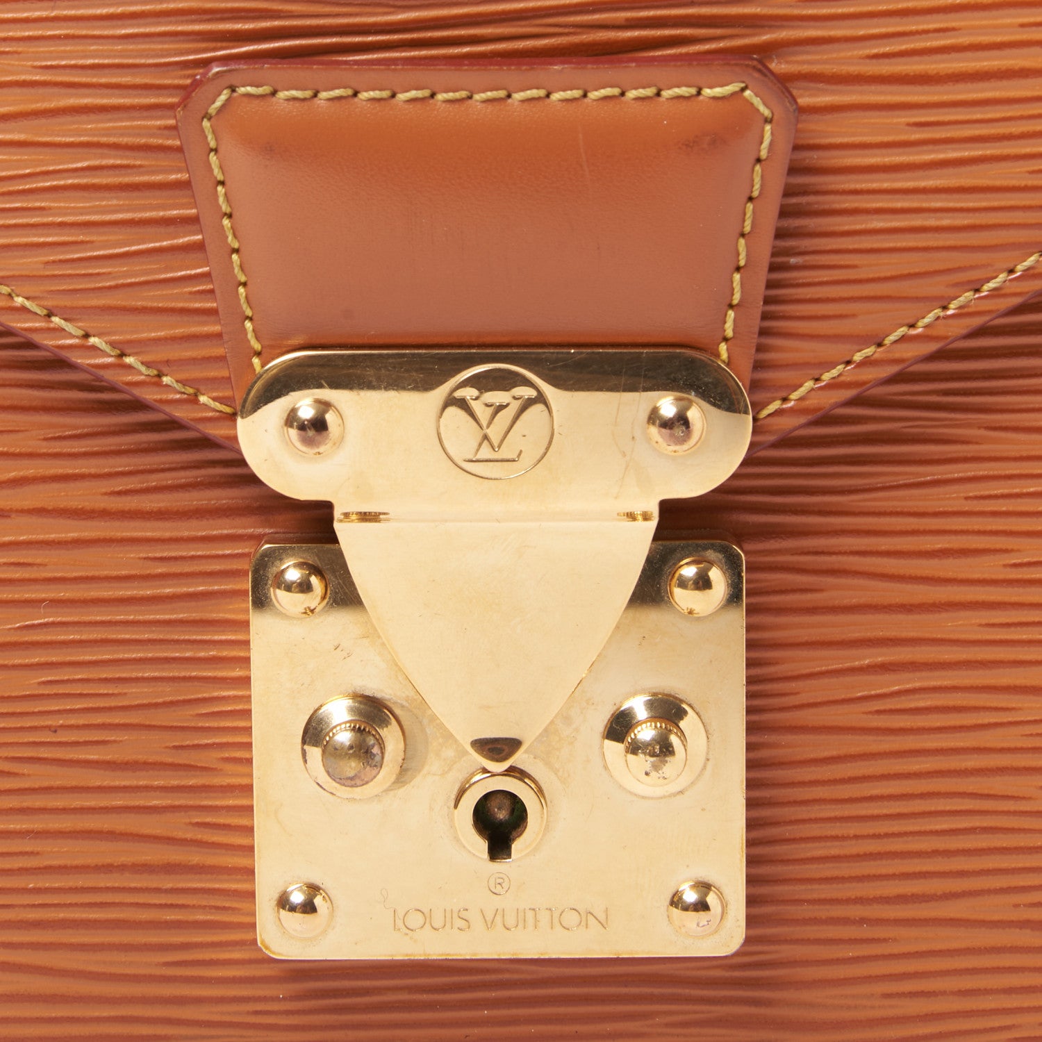 Louis Vuitton Epi Pochette Sellier Dragonne Cipango 6 of 8