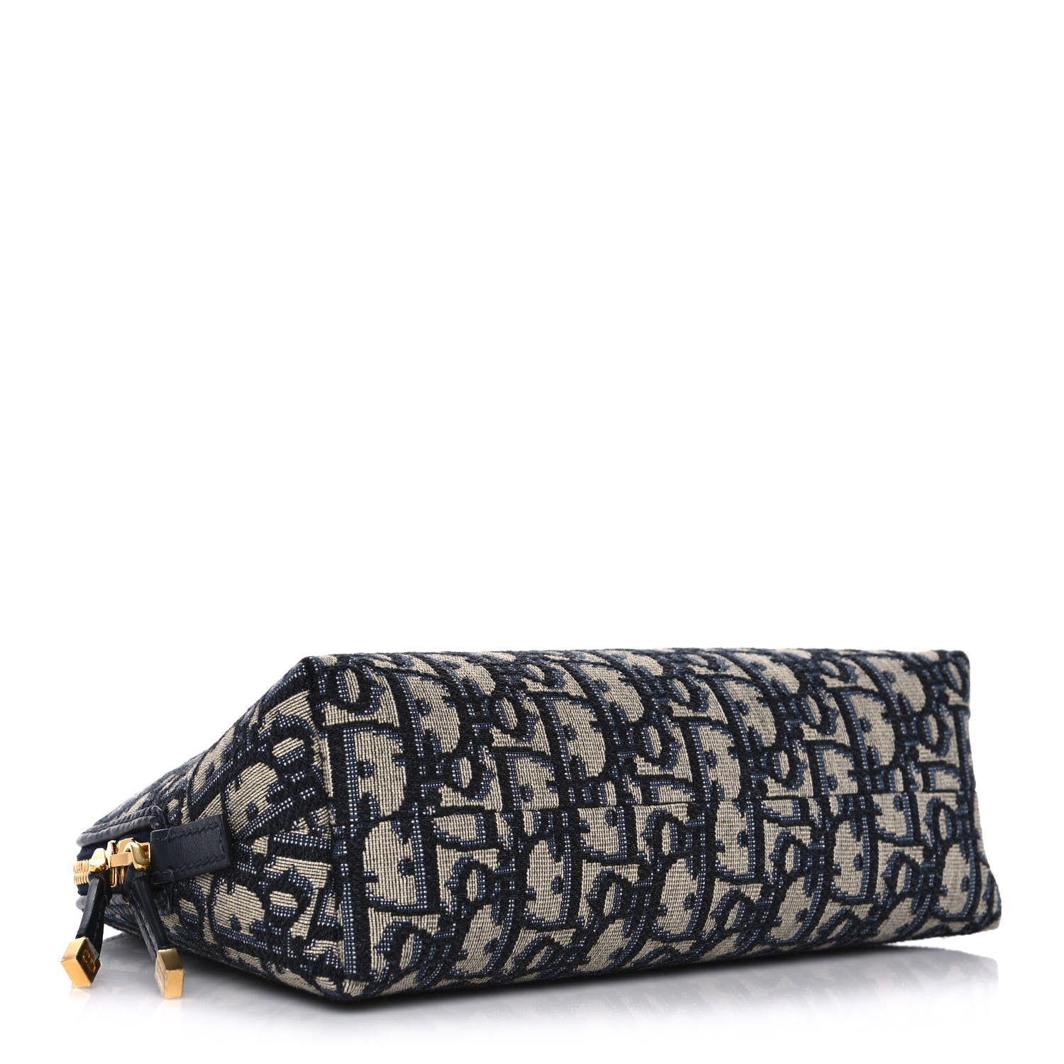 Christian Dior Oblique 30 Montaigne Cosmetic Pouch Blue 4 of 9