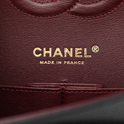 Chanel Caviar Quilted Medium Double Flap Black 6 of 11