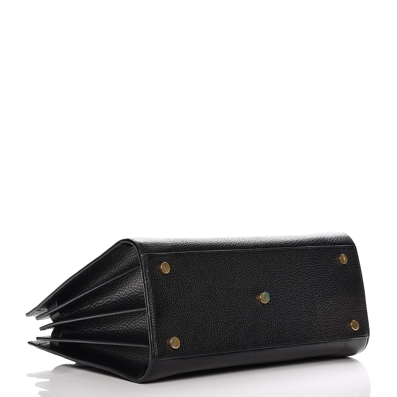 Saint Laurent Grained Calfskin Small Sac De Jour Black 5 of 13