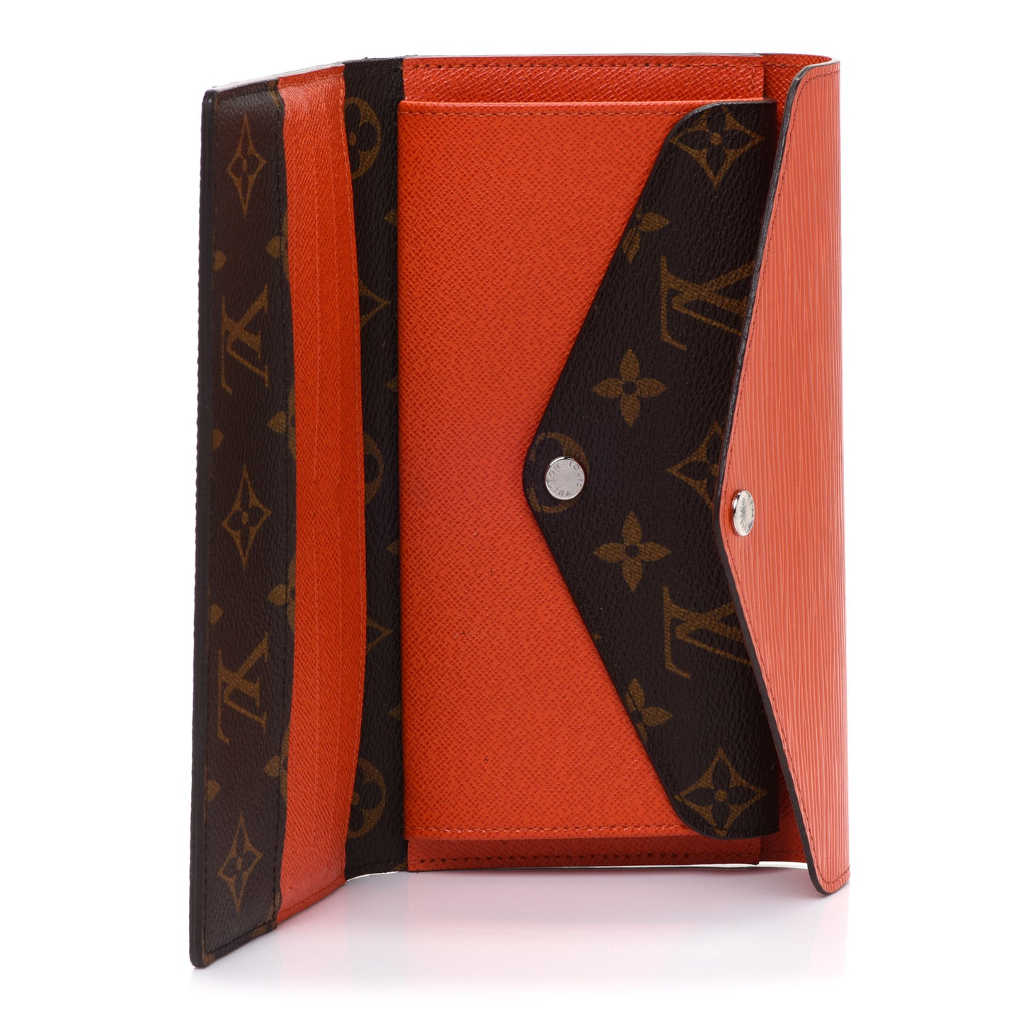 Monogram Epi Marie-Lou Long Wallet Piment
